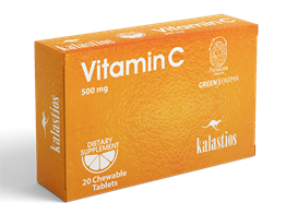 Greenfarma Kalastios Vitamin C 20 Çiğneme Tableti (Portakal Aromalı)