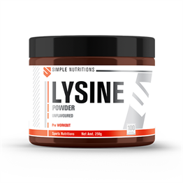Simple Nutritions Lysine Unflavoured - 250 gr